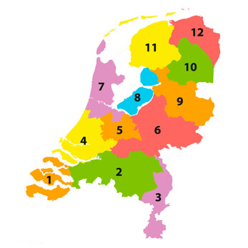 Transport binnen Nederland voor baden met een maximale breedte van 230cm